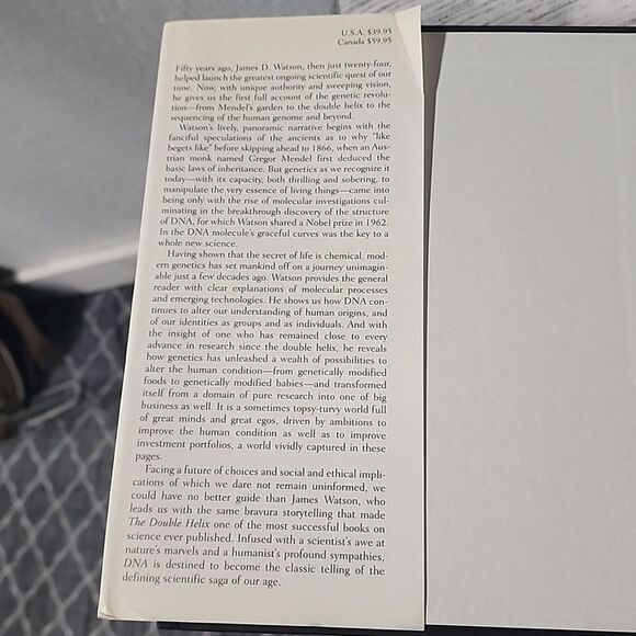 DNA: The Secret Of Life by James Watson; Andrew Berry...LENTICULAR Cover - Picture 3 of 7
